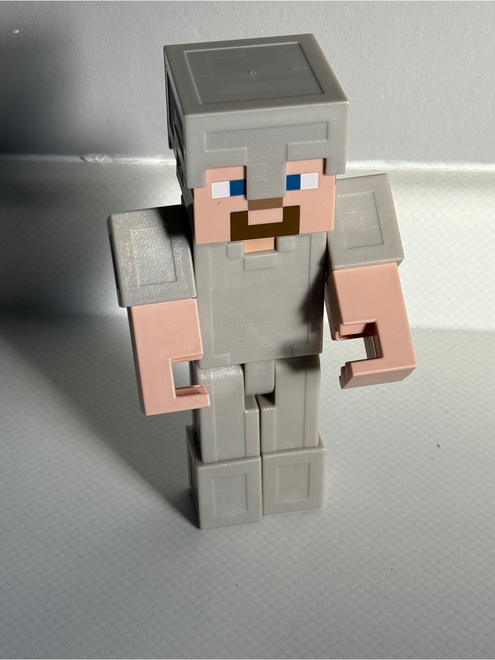 Minecraft Steve in Iron Armor 8.5 Inch Action Figure LIMITED EDITION